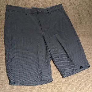 Checkerboard Pattern Adidas Shorts
